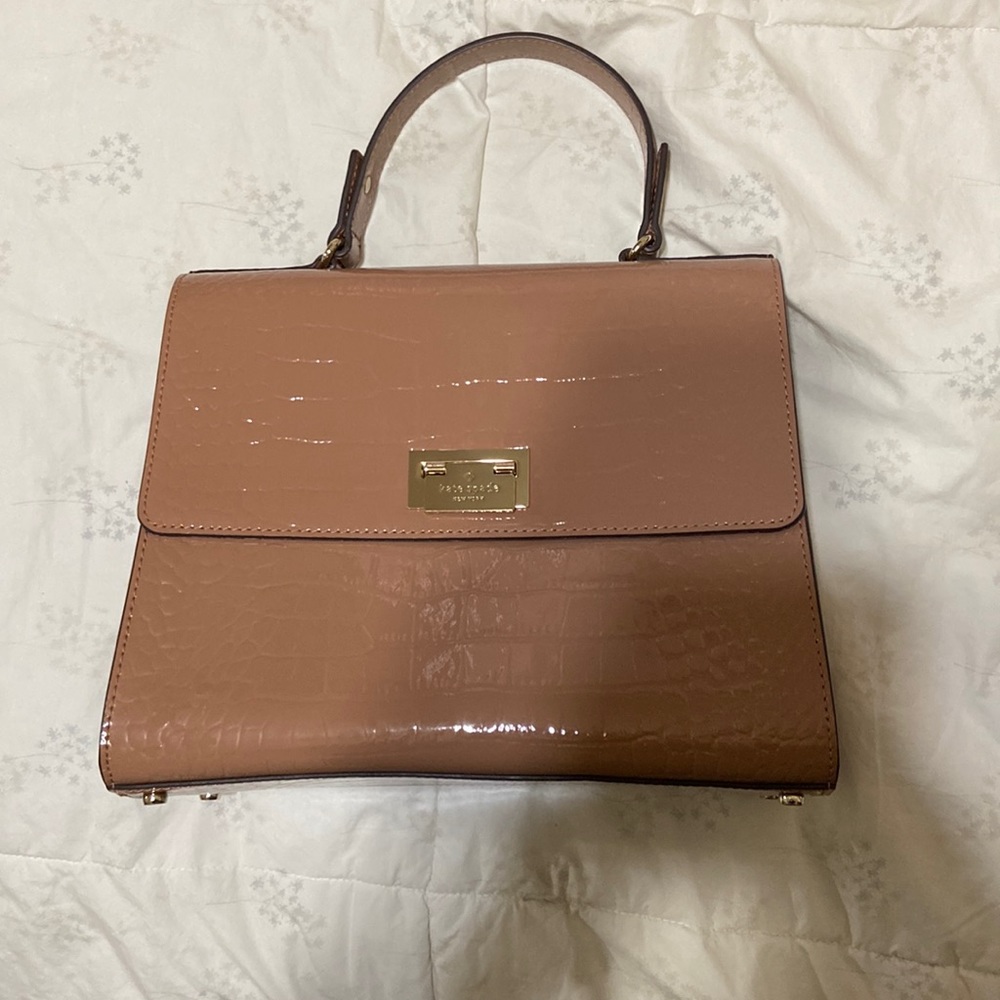 Women's Kate Spade New York Knightsbridge Croco Leather Doris Satchel